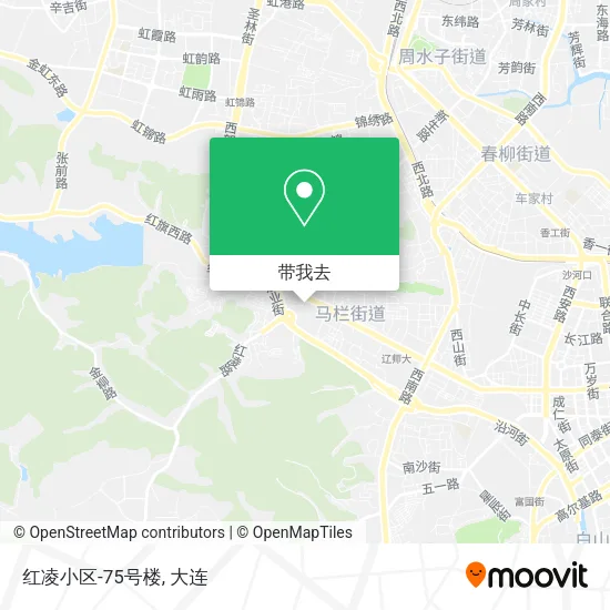 红凌小区-75号楼地图