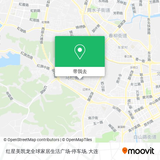 红星美凯龙全球家居生活广场-停车场地图