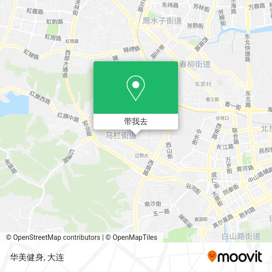 华美健身地图