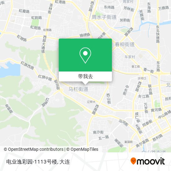 电业逸彩园-1113号楼地图
