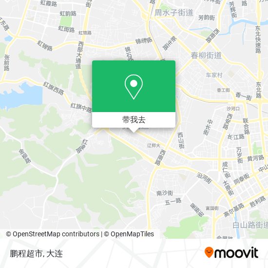 鹏程超市地图