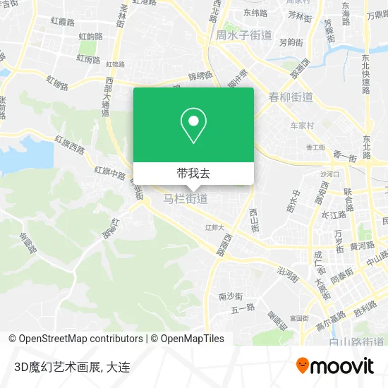 3D魔幻艺术画展地图