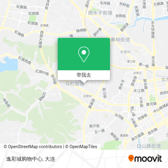 逸彩城购物中心地图