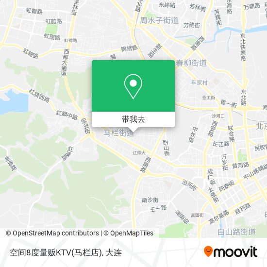 空间8度量贩KTV(马栏店)地图