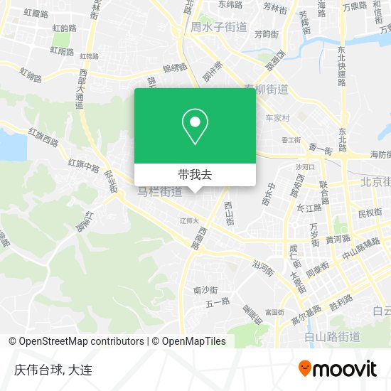 庆伟台球地图