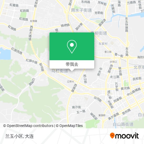 兰玉小区地图