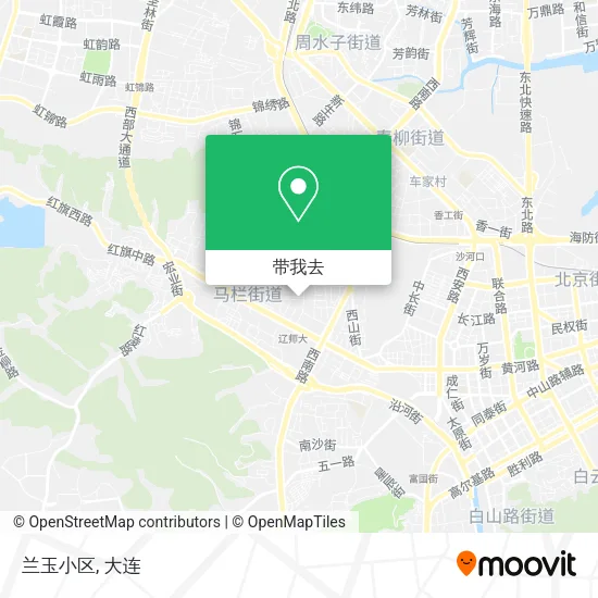 兰玉小区地图