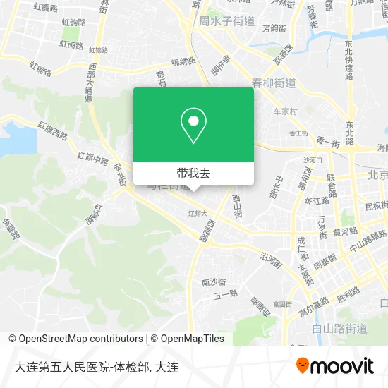 大连第五人民医院-体检部地图
