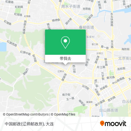 中国邮政(辽师邮政所)地图