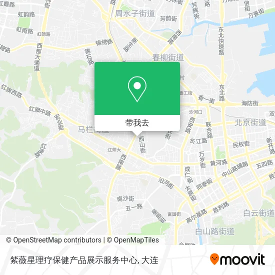 紫薇星理疗保健产品展示服务中心地图