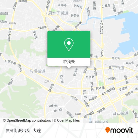 泉涌街派出所地图