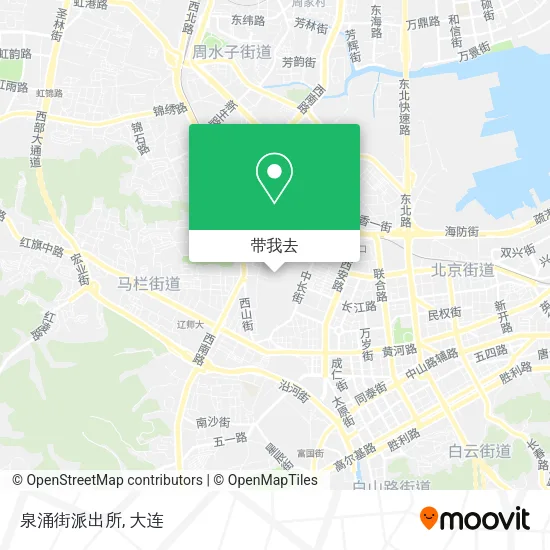 泉涌街派出所地图