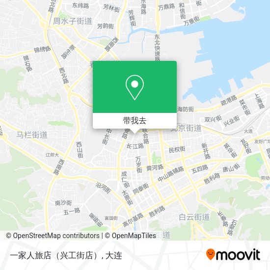 一家人旅店（兴工街店）地图
