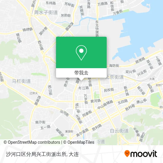 沙河口区分局兴工街派出所地图