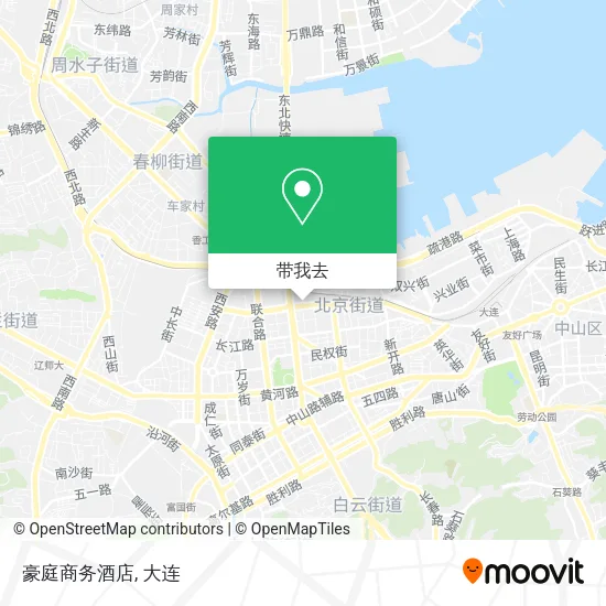豪庭商务酒店地图