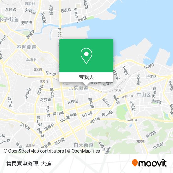 益民家电修理地图