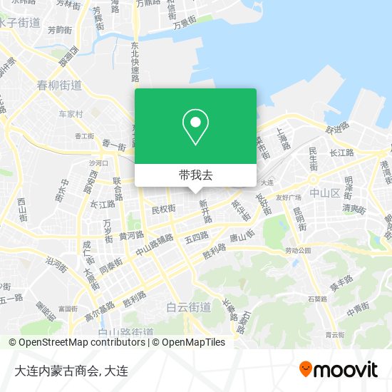大连内蒙古商会地图