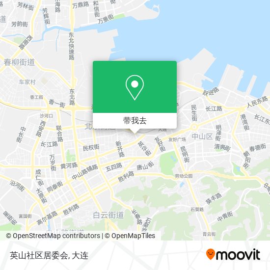 英山社区居委会地图