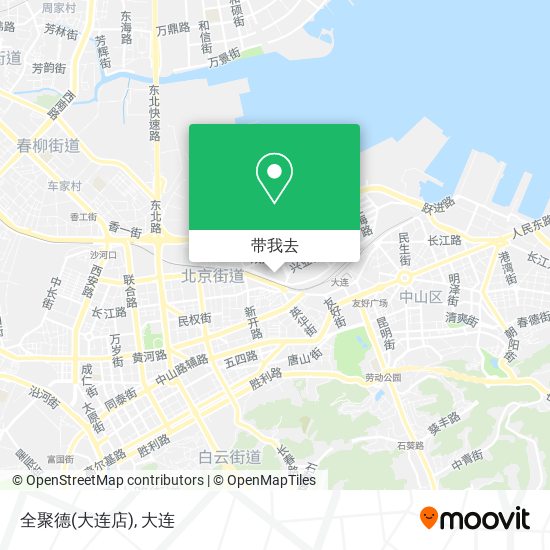 全聚德(大连店)地图