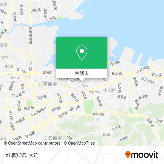 红桦宾馆地图