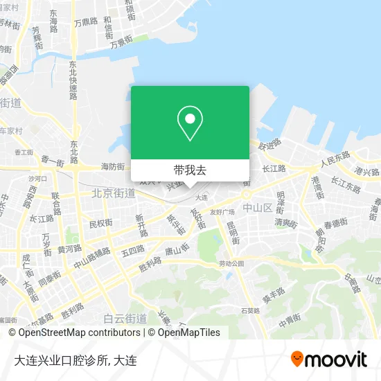 大连兴业口腔诊所地图