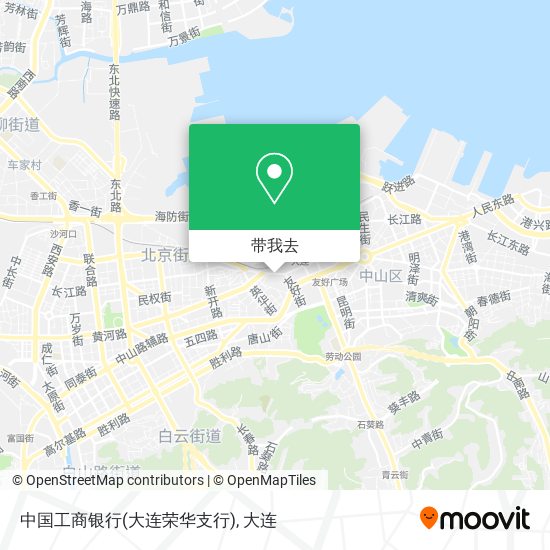 中国工商银行(大连荣华支行)地图