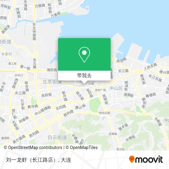 刘一龙虾（长江路店）地图