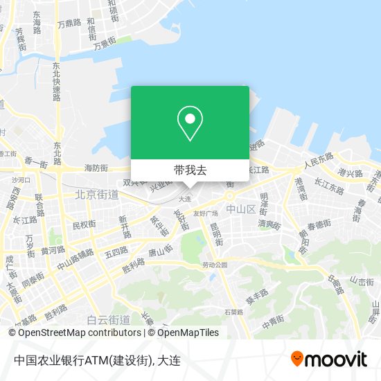 中国农业银行ATM(建设街)地图