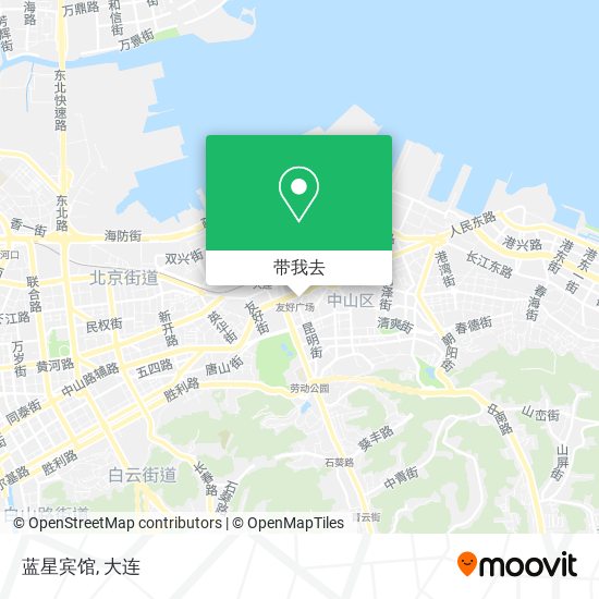 蓝星宾馆地图