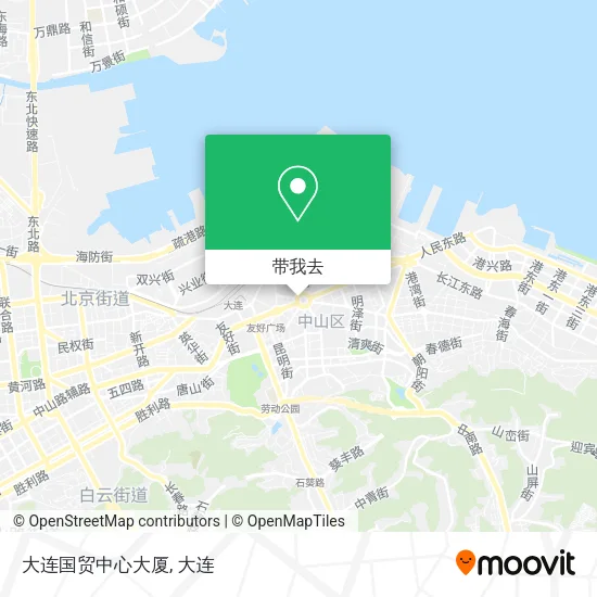 大连国贸中心大厦地图