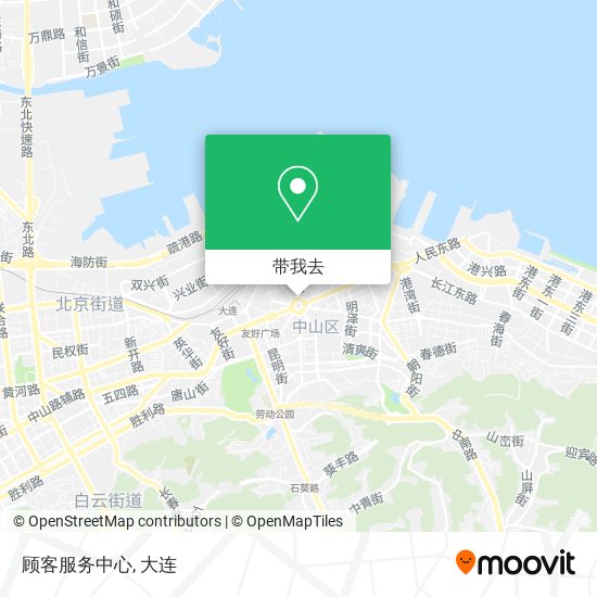 顾客服务中心地图
