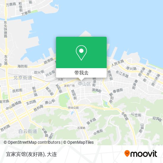 宜家宾馆(友好路)地图