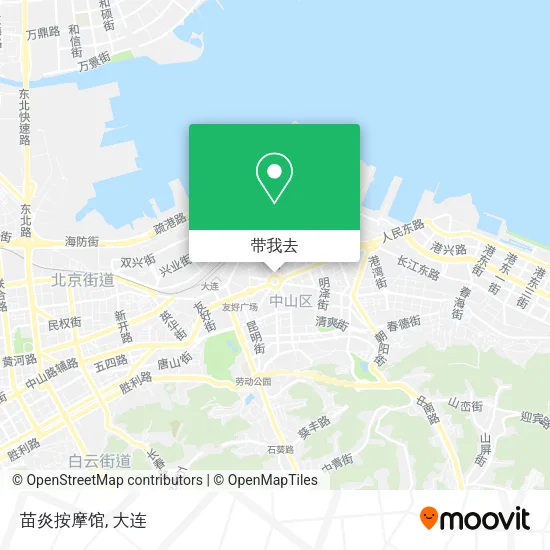 苗炎按摩馆地图