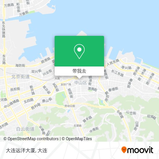 大连远洋大厦地图