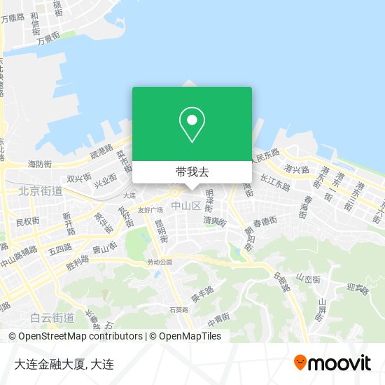 大连金融大厦地图