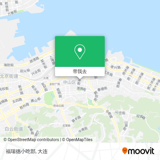 福瑞德小吃部地图