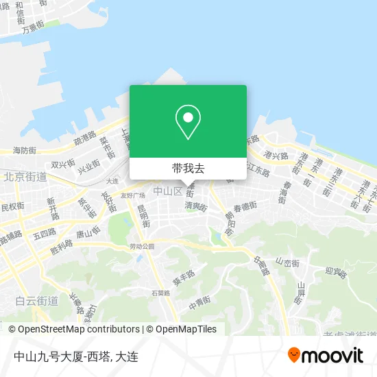 中山九号大厦-西塔地图