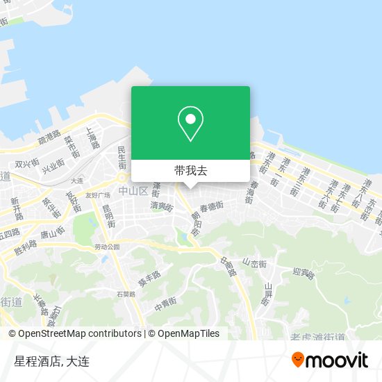 星程酒店地图