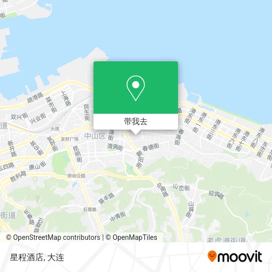 星程酒店地图