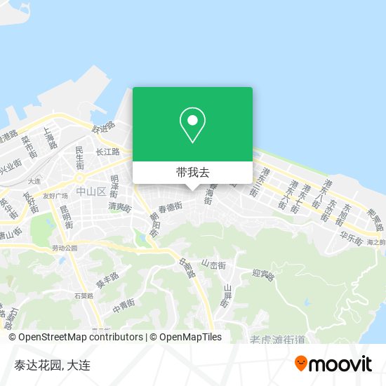 泰达花园地图