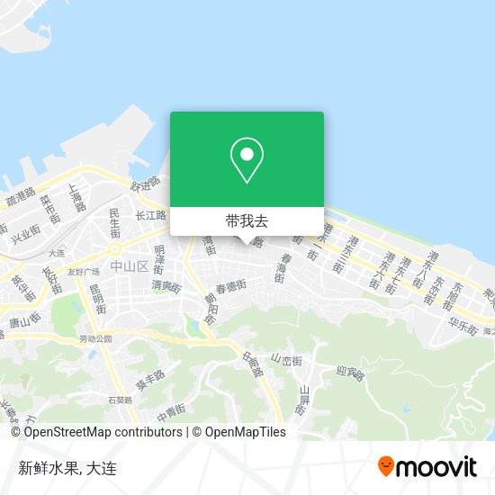 新鲜水果地图