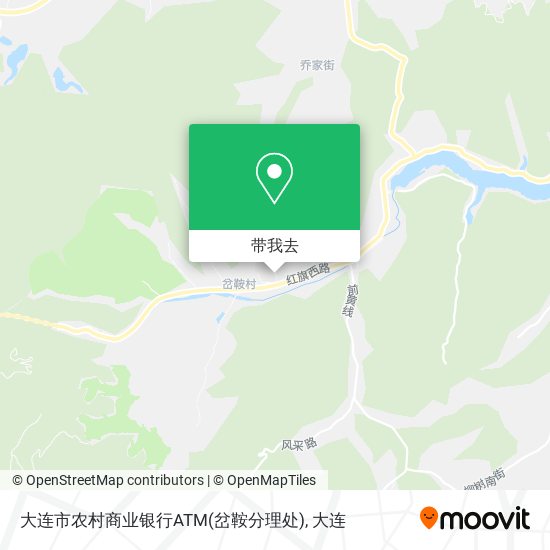 大连市农村商业银行ATM(岔鞍分理处)地图