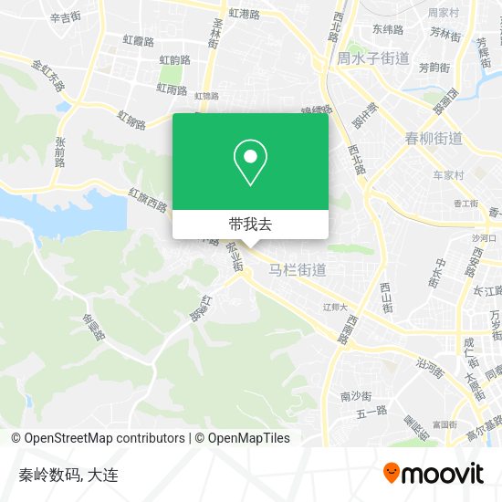 秦岭数码地图