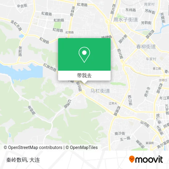 秦岭数码地图