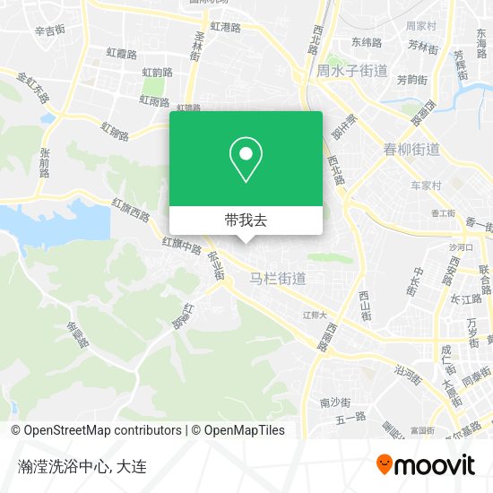 瀚滢洗浴中心地图