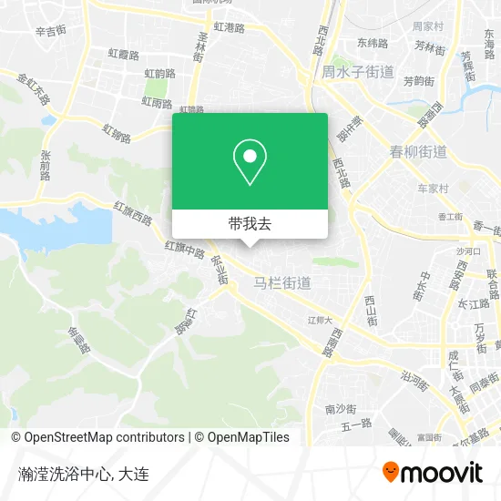 瀚滢洗浴中心地图