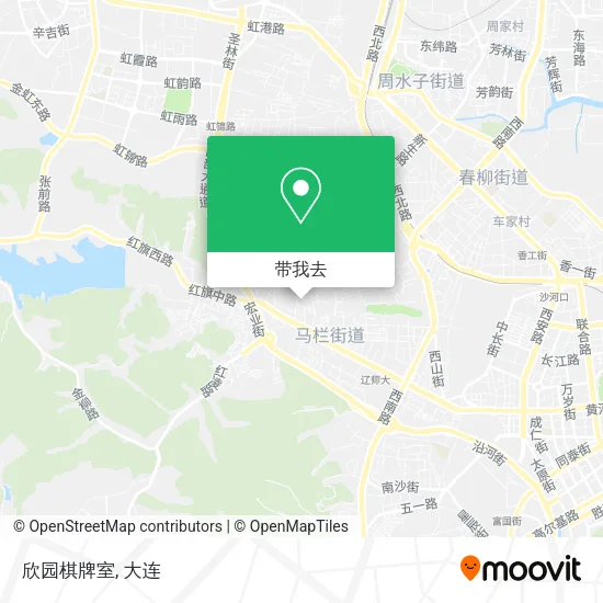 欣园棋牌室地图