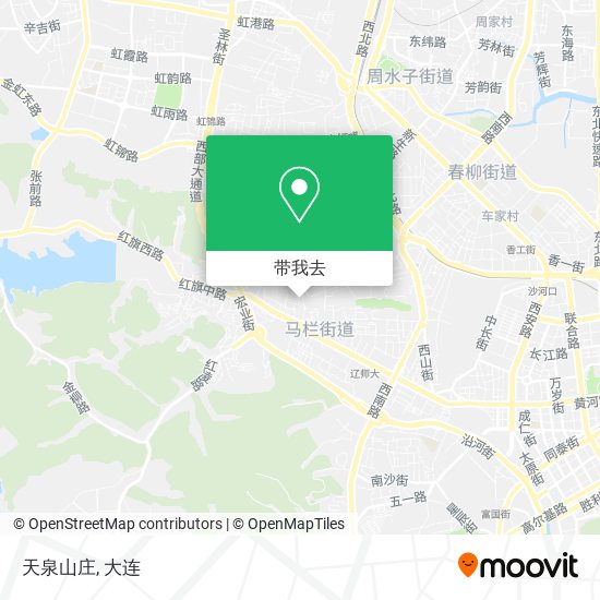 天泉山庄地图
