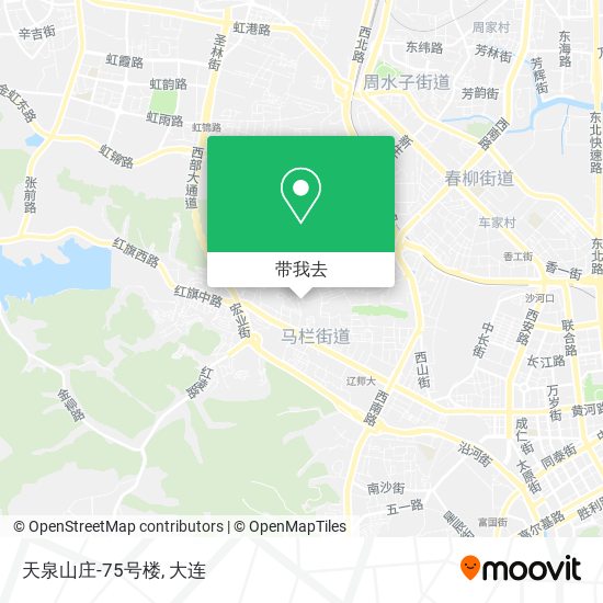 天泉山庄-75号楼地图