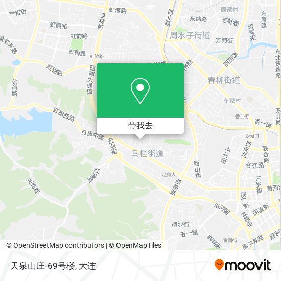 天泉山庄-69号楼地图